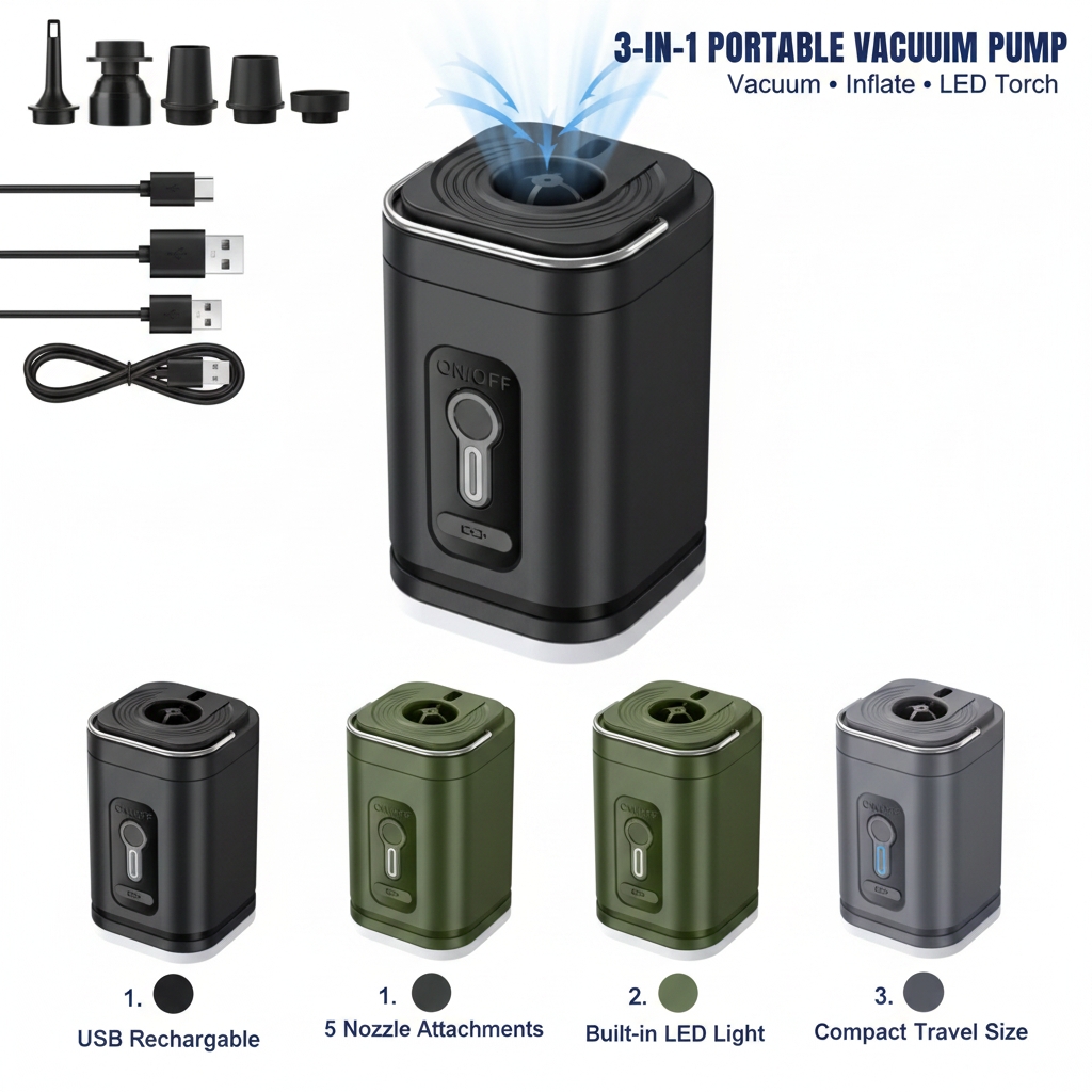 GoGO Compress AirPump Pro™ – USB Rechargeable Electric Vacuum Pump