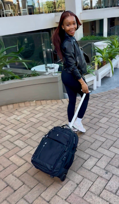 GoGO Compress Voyager™ – Rolling Carry-On Backpack | Pack Up to 50% More